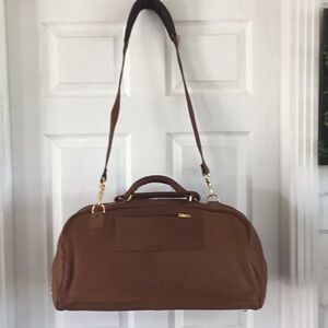 Travel Leather Hand Bag